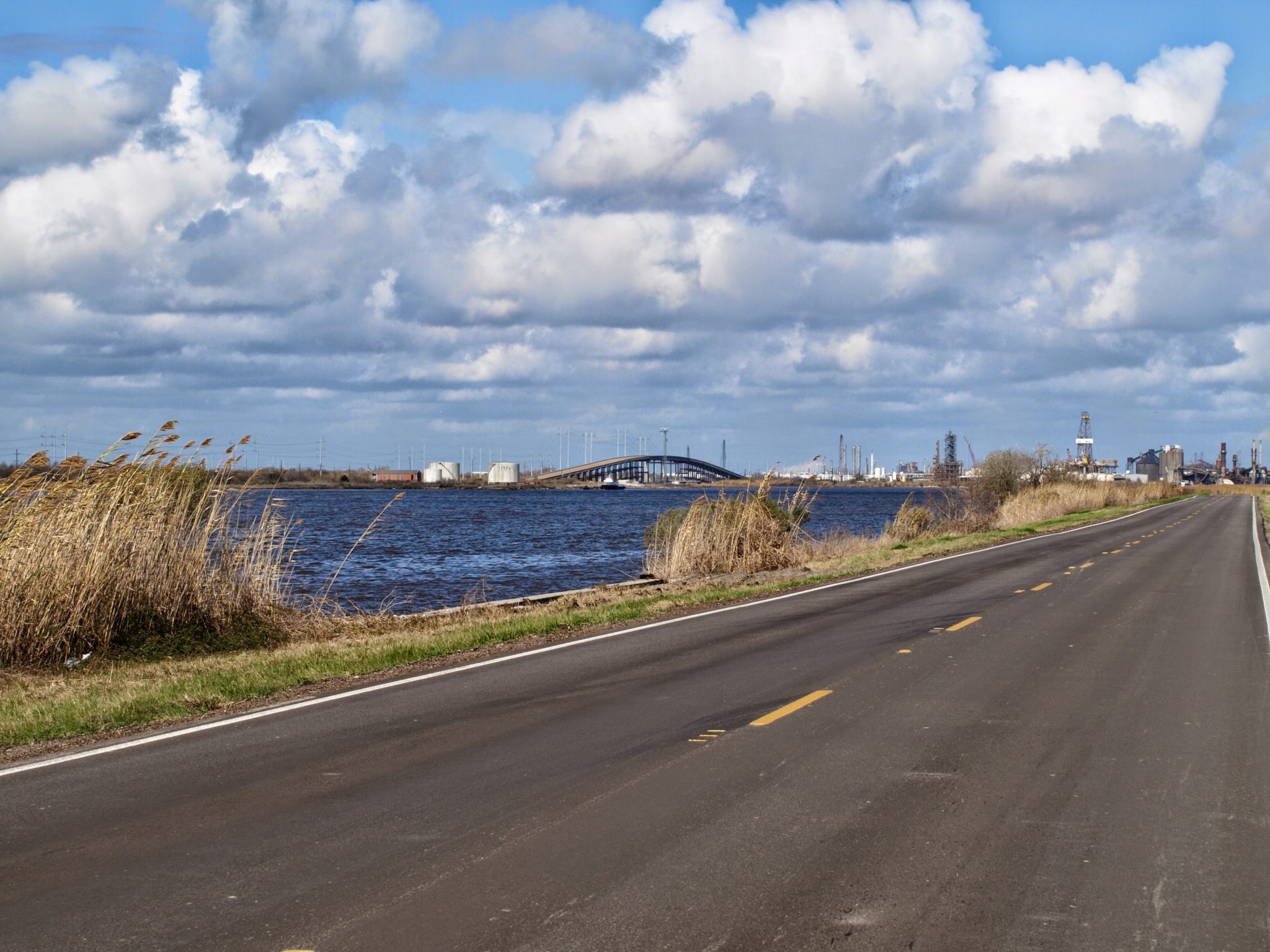 Sabine Lake Unterwegs